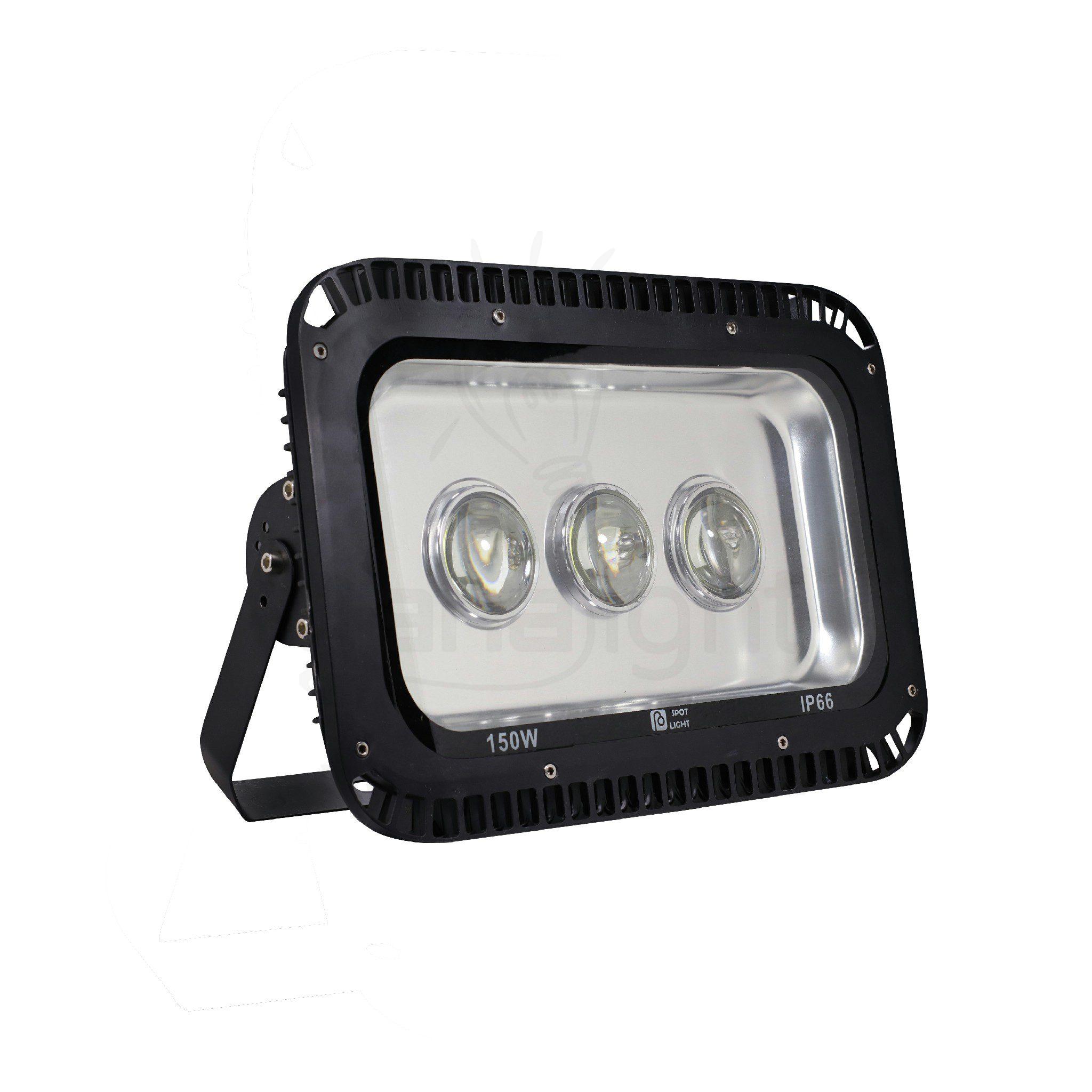 كشاف فلود لايت ليد خارجي 150 وات COB ابيض عدسة Outside White 150 Watt Flood light